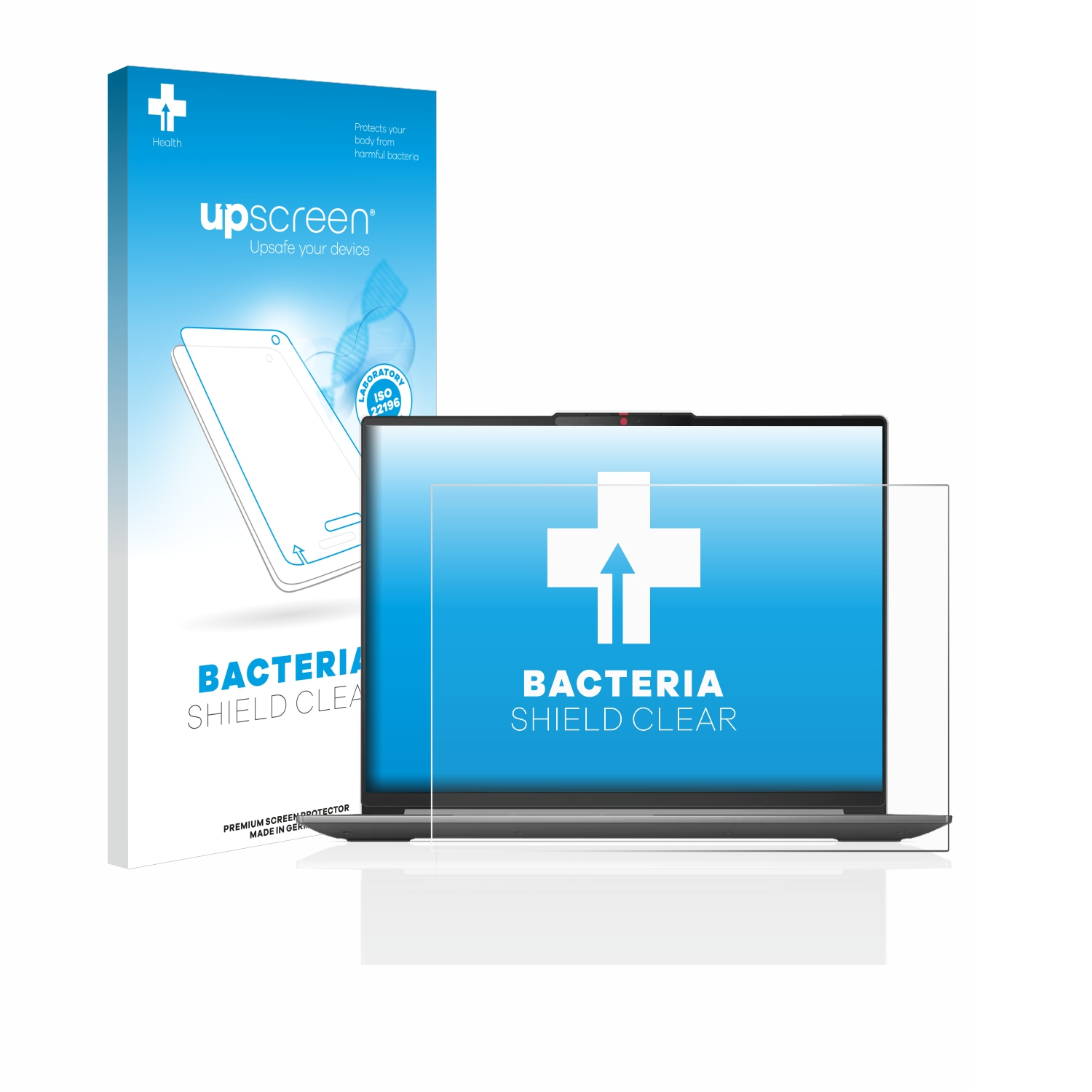 UPSCREEN antibakteriell klare Schutzfolie(für Lenovo 5i Gen IdeaPad 16\