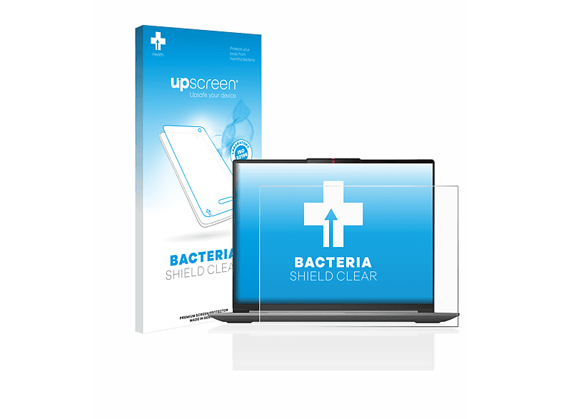 UPSCREEN antibakteriell klare Schutzfolie(für Lenovo IdeaPad Slim 5i Gen 8 16\