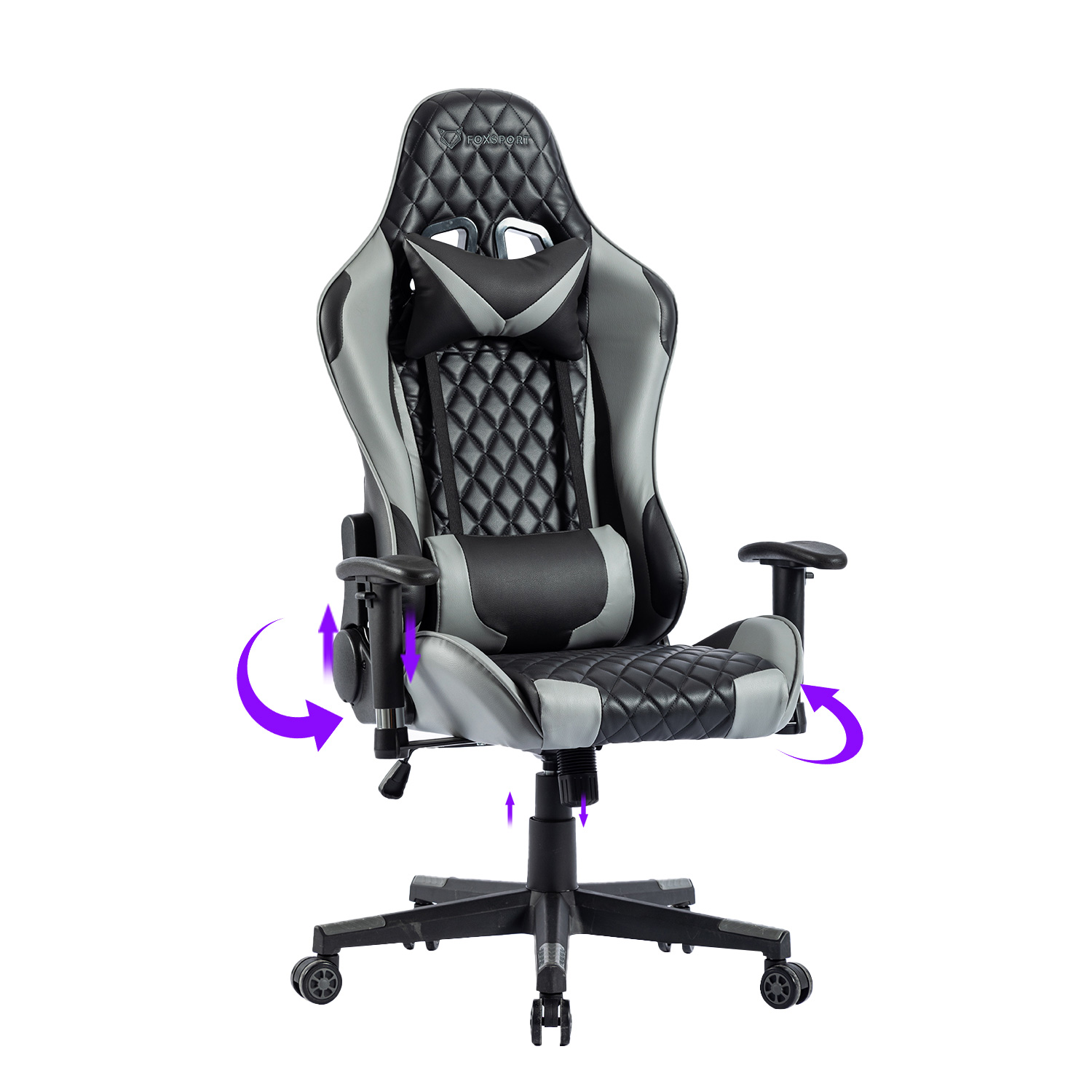 Profi-01 Stuhl, grey FOXSPORT Gaming