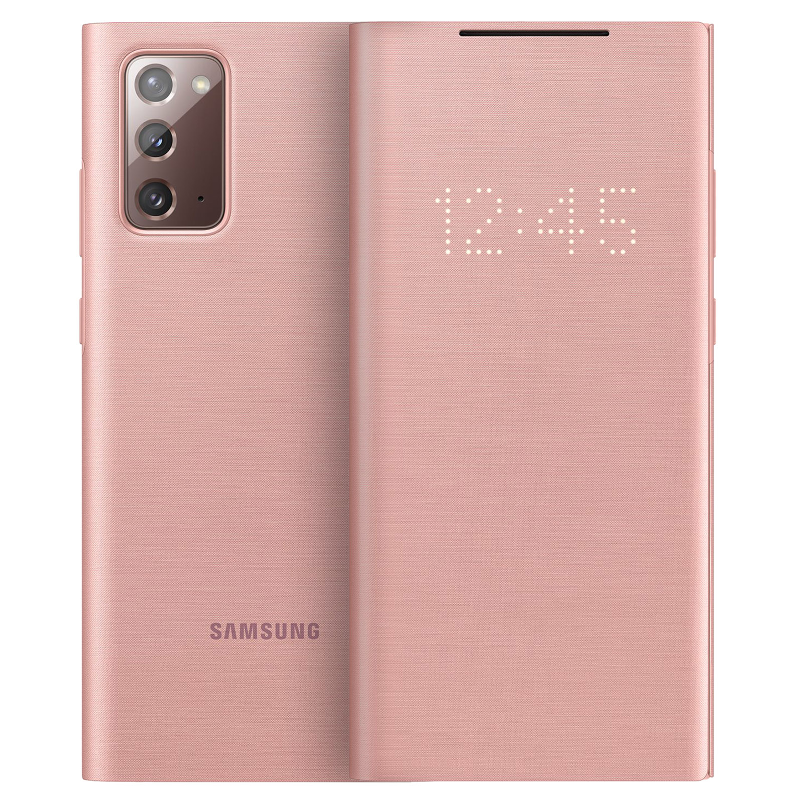 SAMSUNG LED-View Cover Series, Bookcover, Samsung, Note Rosegold 20, Galaxy