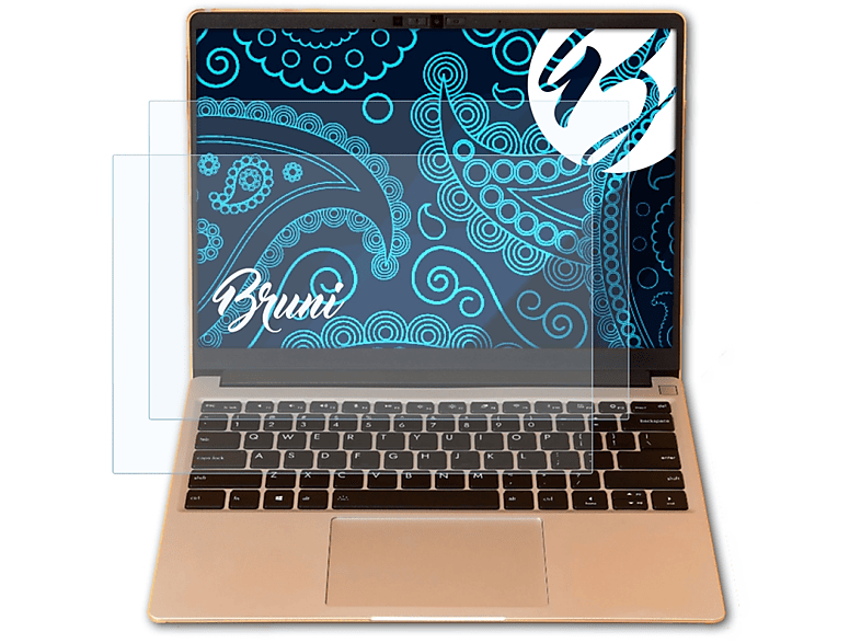 BRUNI Laptop) Schutzfolie(für Basics-Clear Framework 2x