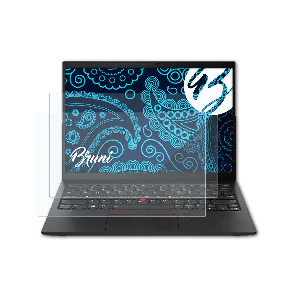 X1 Basics-Clear BRUNI ThinkPad 2x Nano Schutzfolie(für Lenovo (Gen1))