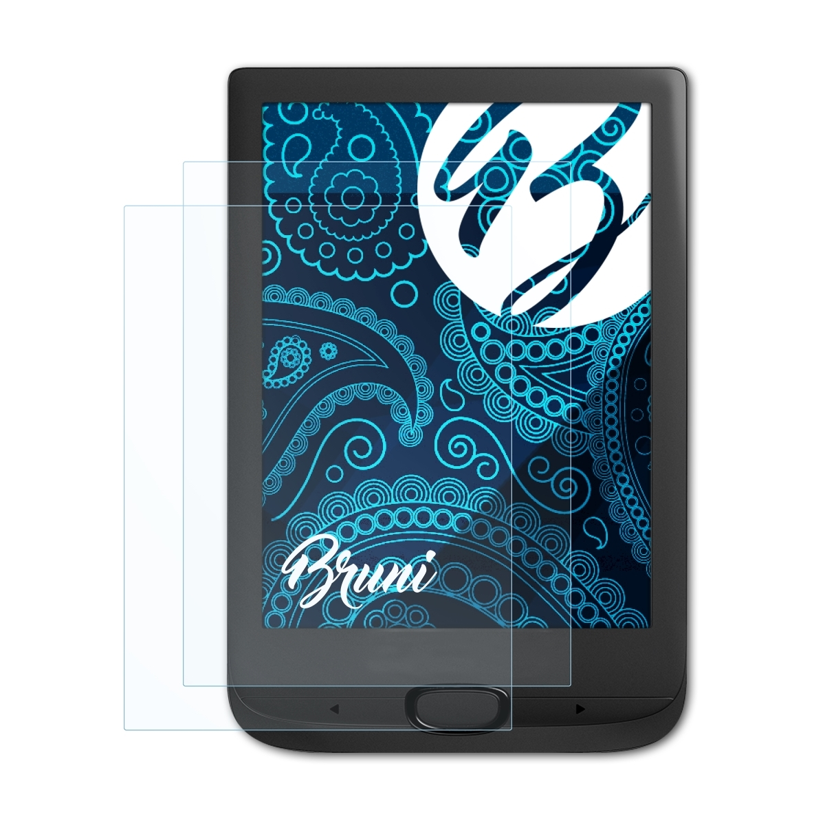 Basic PocketBook 2x Lux Basics-Clear Schutzfolie(für 3) BRUNI