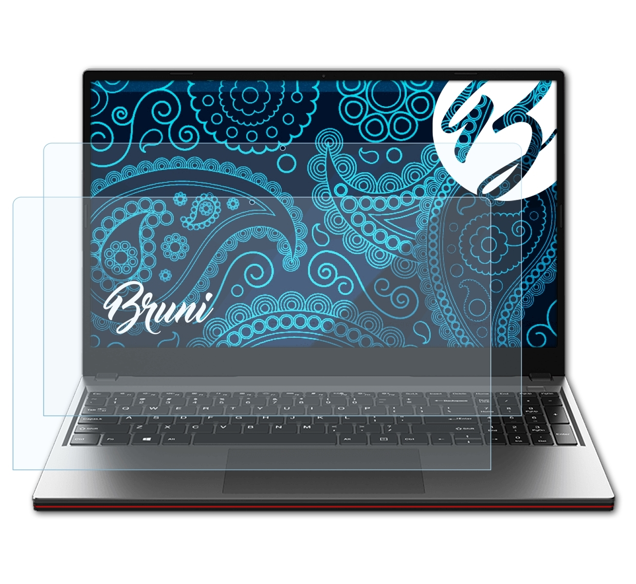 BRUNI X) Basics-Clear Schutzfolie(für 2x Chuwi GemiBook