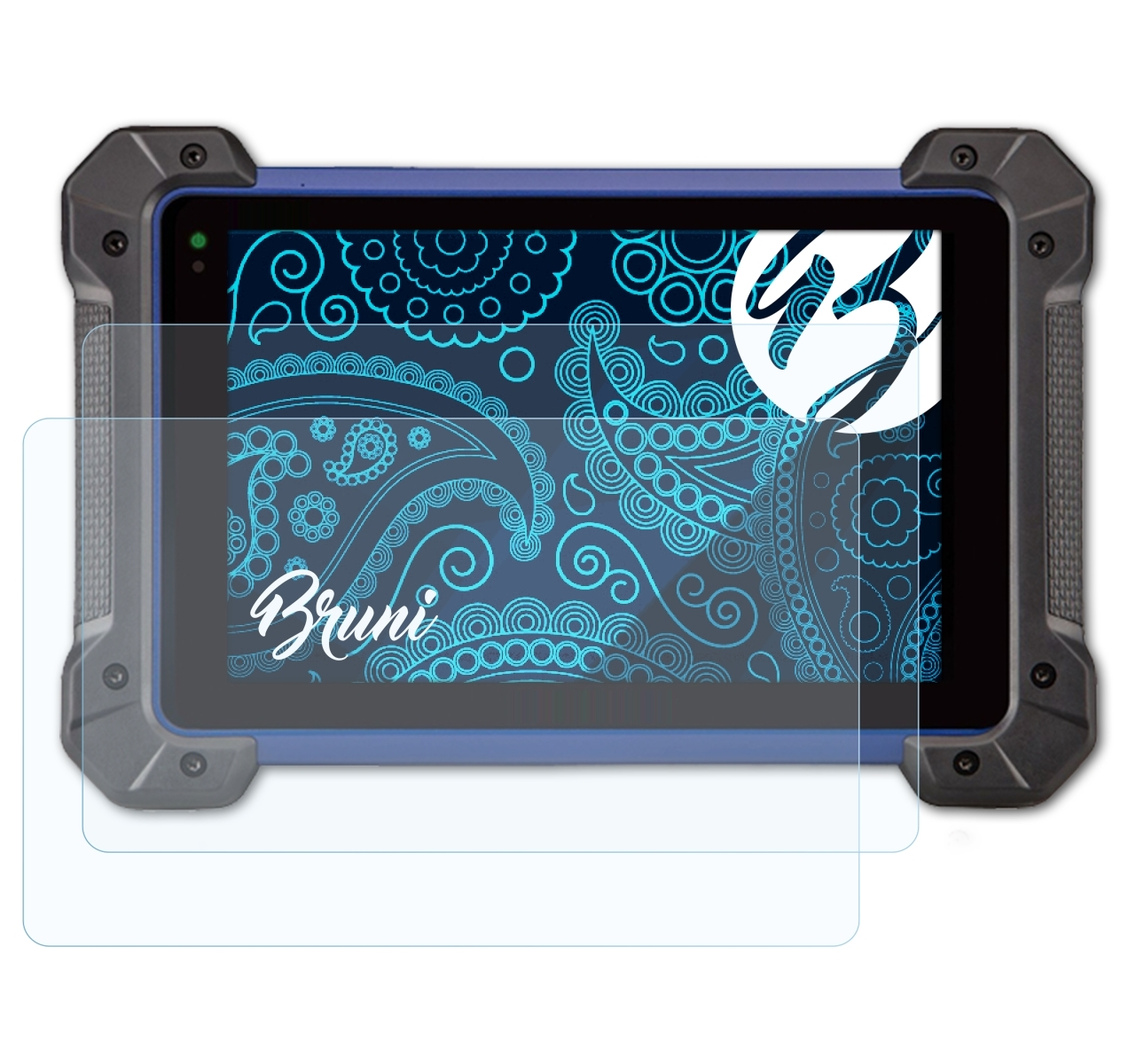 BRUNI 2x Basics-Clear IM608 Autel MaxiIM Schutzfolie(für Pro)