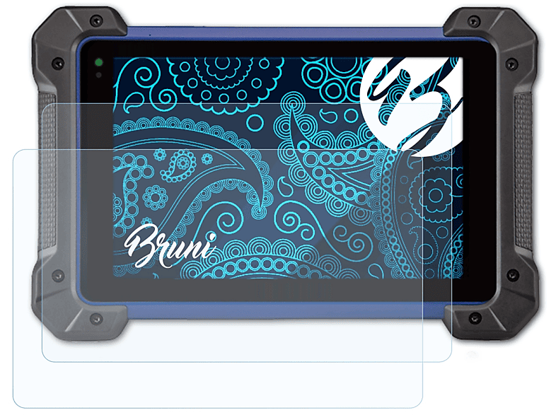 BRUNI 2x Basics-Clear Schutzfolie(für Autel MaxiIM IM608 Pro)