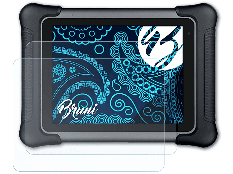 Basics-Clear BRUNI 2x MS908 Elite) Schutzfolie(für Autel MaxiSys