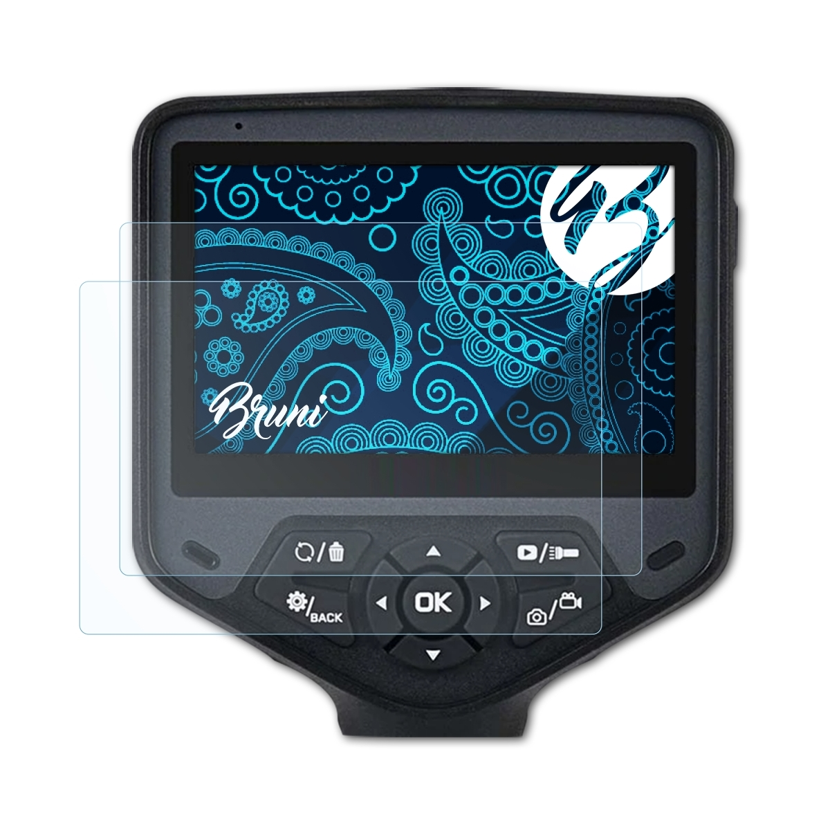 BRUNI Basics-Clear Autel Schutzfolie(für MV480) 2x MaxiVideo
