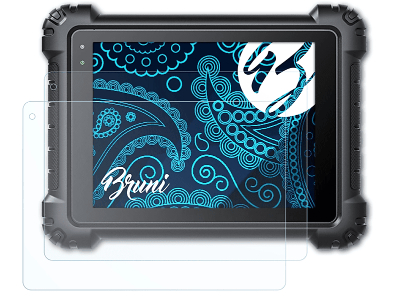 BRUNI 2x Basics-Clear Autel Schutzfolie(für MaxiSys MS909)