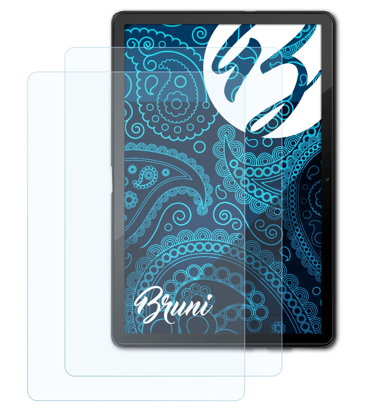 Basics-Clear BRUNI 10 2x Schutzfolie(für Blackview Tab Pro)