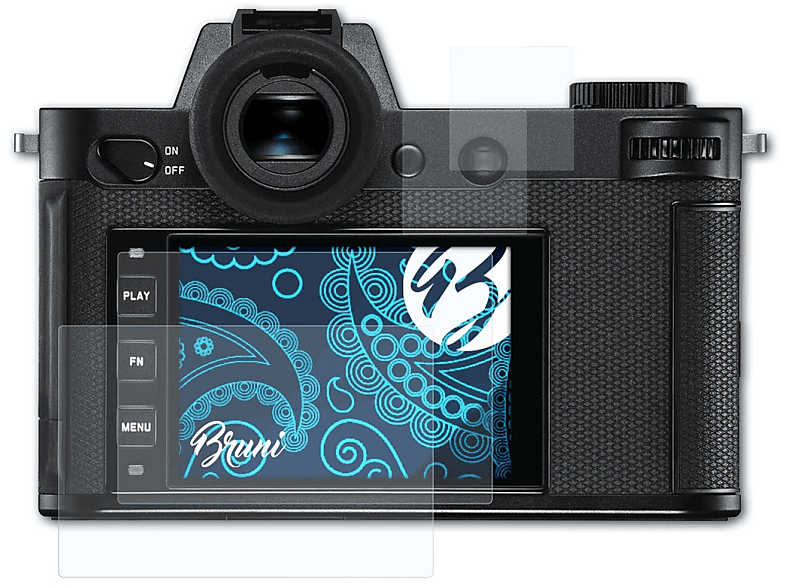 BRUNI 2x Basics-Clear Schutzfolie(für Leica SL2-S)
