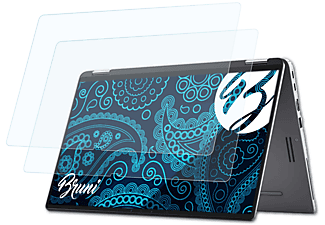 BRUNI 2x Basics-Clear Schutzfolie(für Dell Latitude 9410)