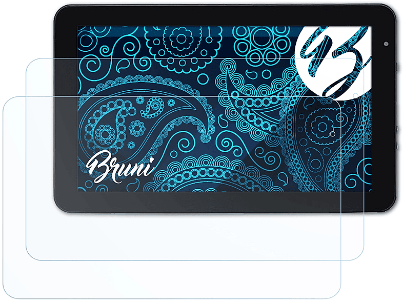 BRUNI 2x Basics-Clear XE10D JAY-tech Schutzfolie(für Tablet-PC (MD1001))