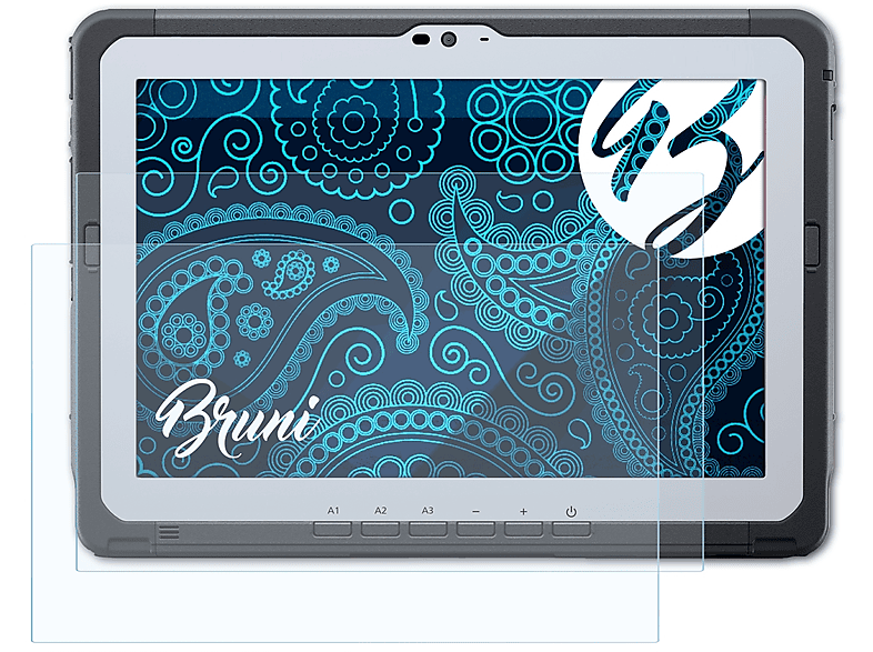 BRUNI 2x Basics-Clear Schutzfolie(für Panasonic Toughbook A3)