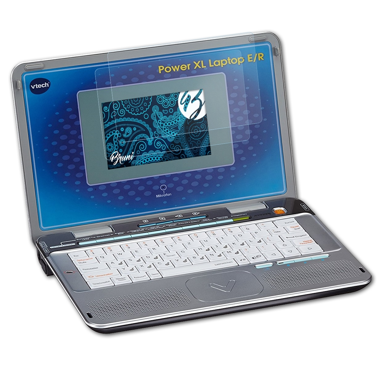 E/R) Power Basics-Clear VTech XL Laptop 2x Schutzfolie(für BRUNI