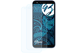 BRUNI 2x Basics-Clear Schutzfolie(für BLU V7)