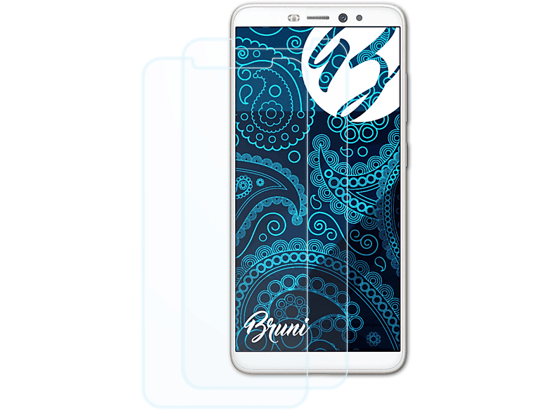 Hot Schutzfolie(für Infinix Basics-Clear BRUNI S3) 2x