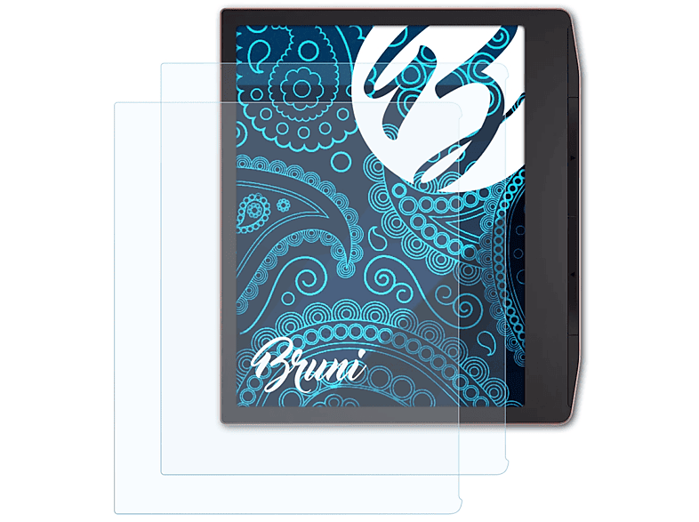 BRUNI 2x glasklare Displayschutz(für PocketBook Era)