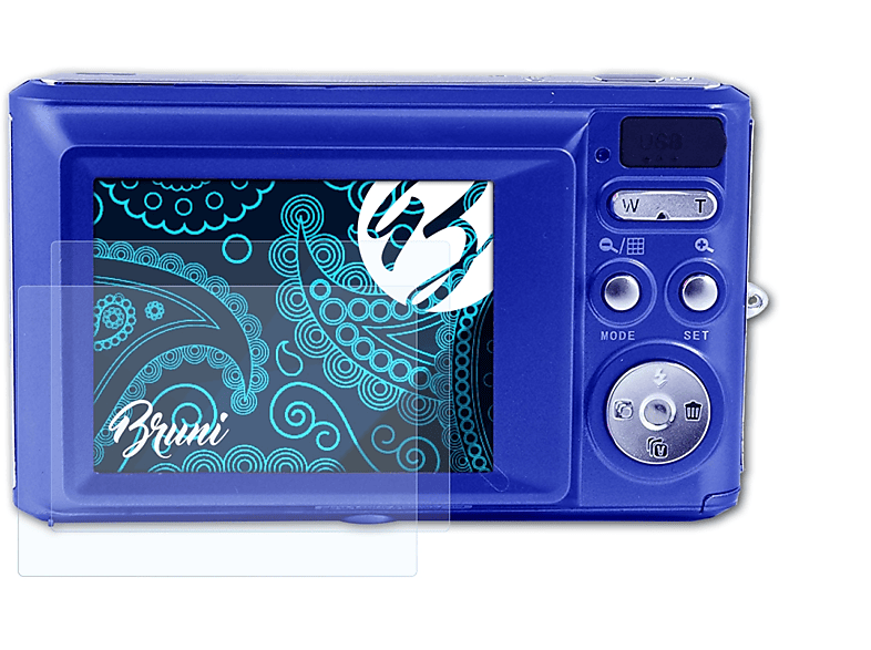 BRUNI 2x Basics-Clear Schutzfolie(für Polaroid iX828)