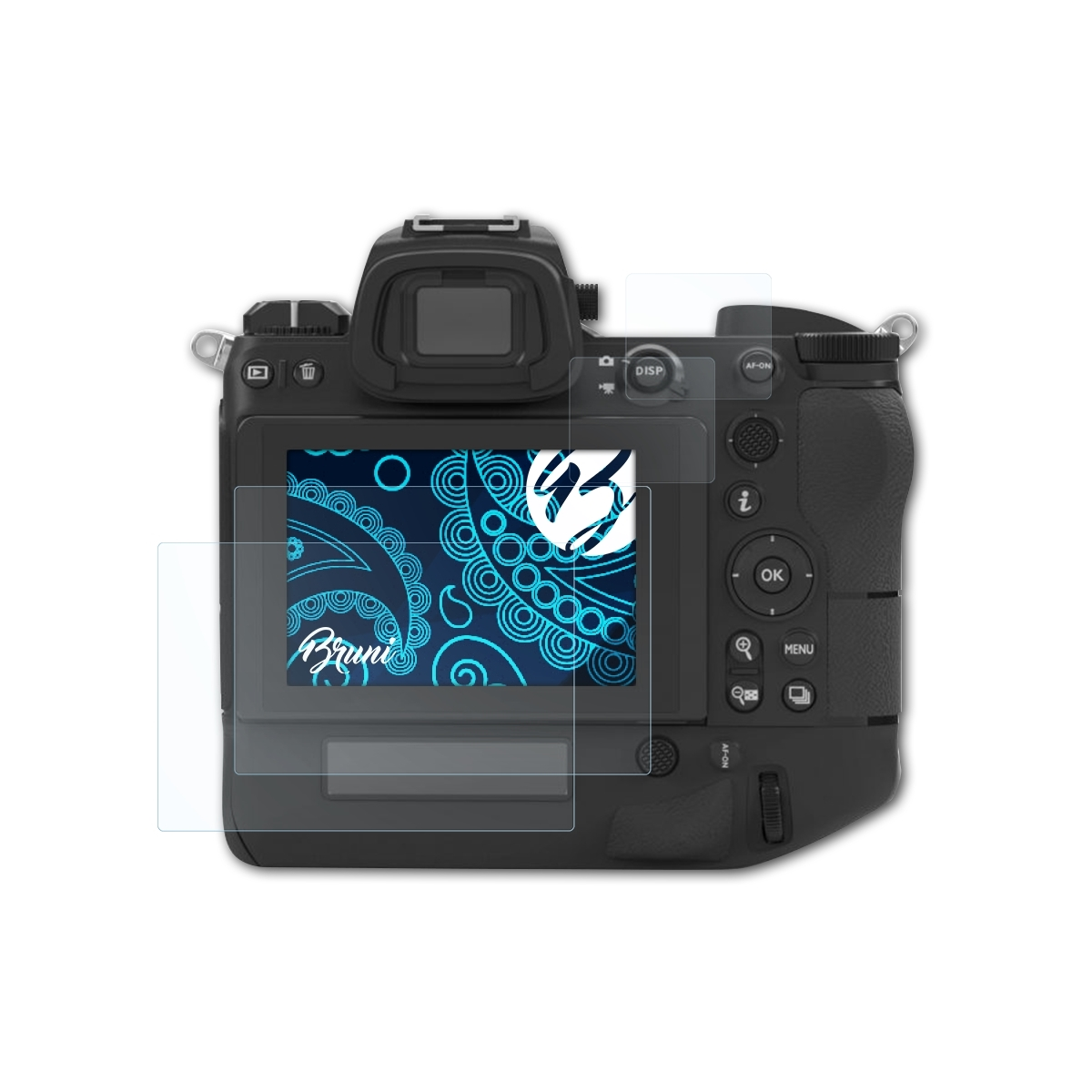 BRUNI 2x Basics-Clear 9) Nikon Schutzfolie(für Z