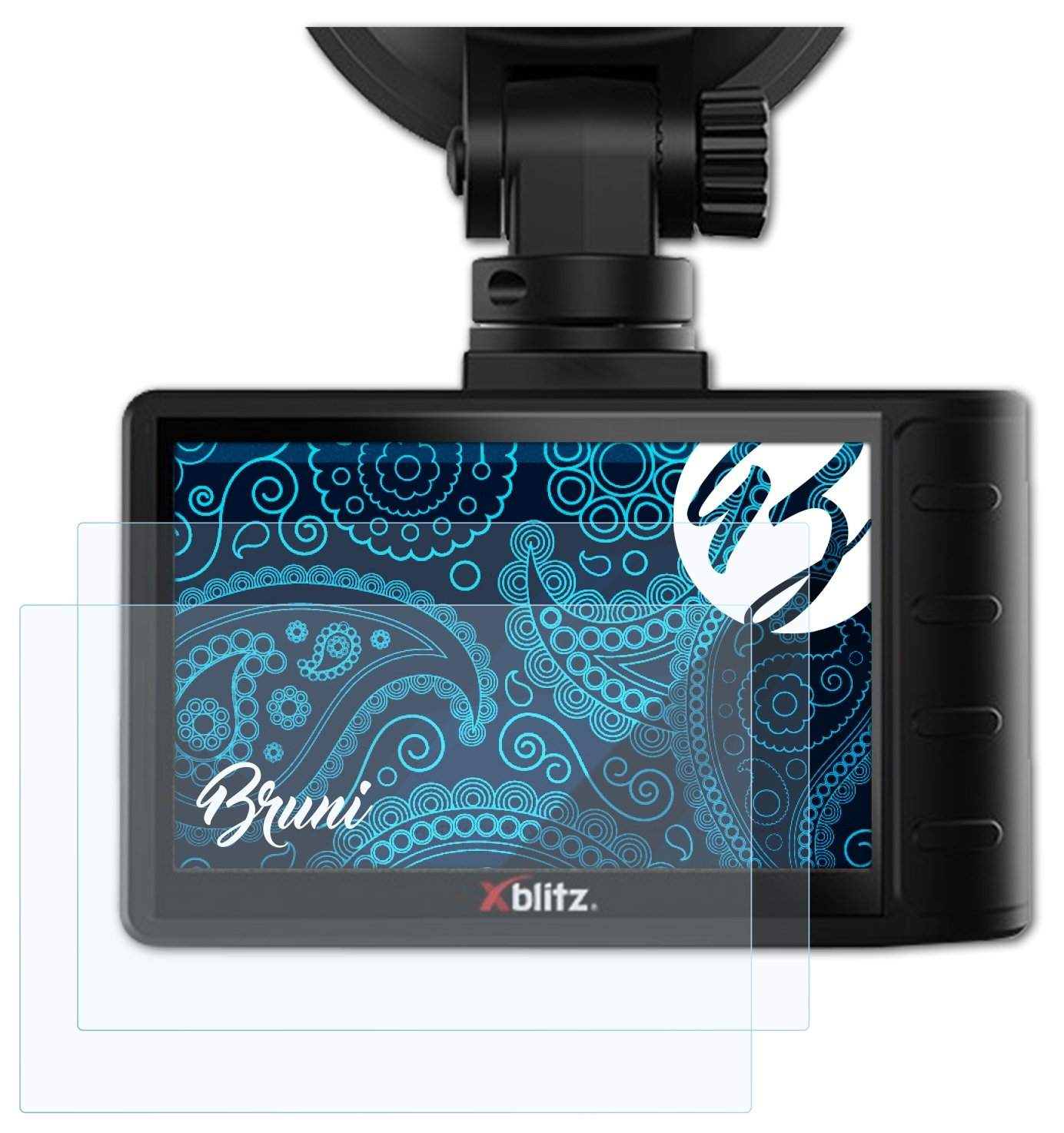 Xblitz Duo) BRUNI S3 Basics-Clear 2x Schutzfolie(für