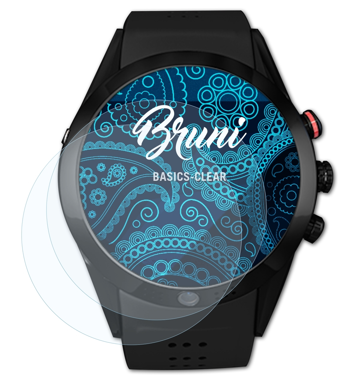 Arrow Schutzfolie(für Smartwatch) Basics-Clear BRUNI 2x