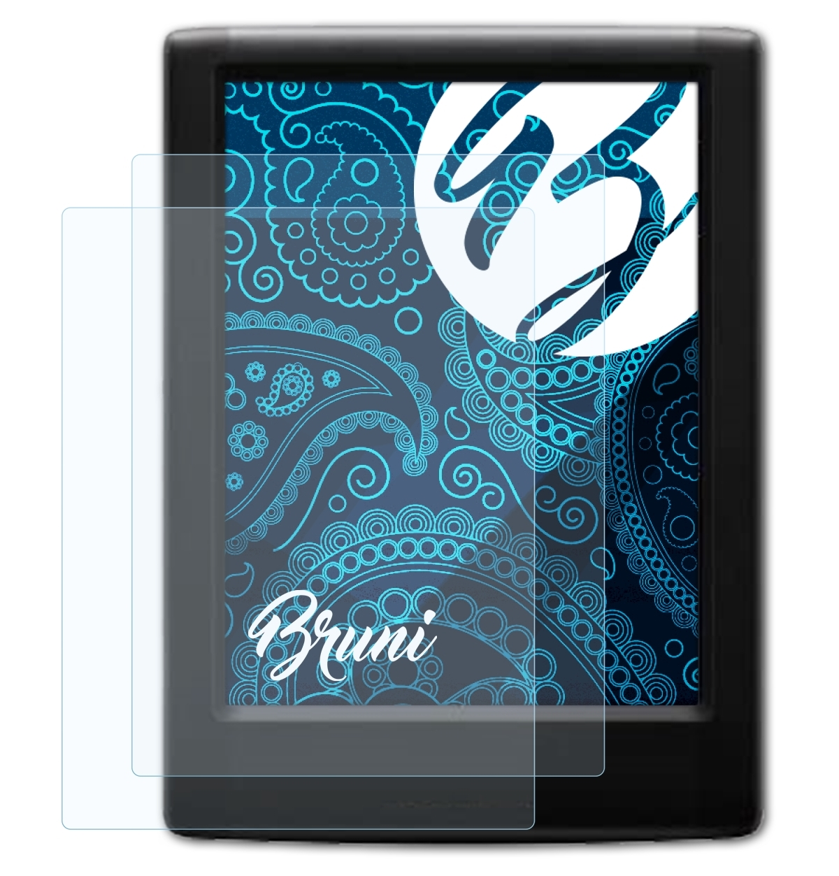 BRUNI 2x Basics-Clear Schutzfolie(für Bury 9060 CC Plus)