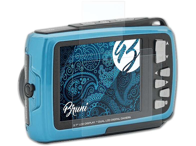 BRUNI 2x Basics-Clear Schutzfolie(für iF045) Polaroid