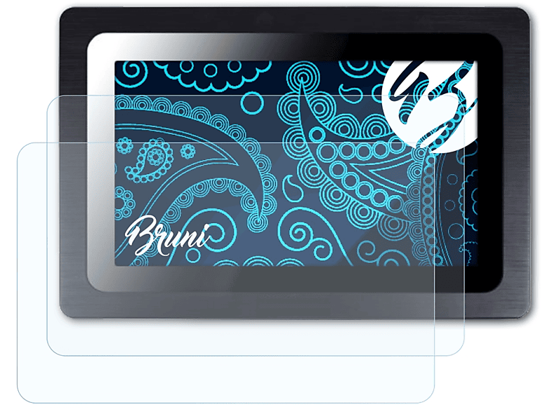 Panel-PC BRUNI 10 2x Inch) Displayschutz(für glasklare Pokini