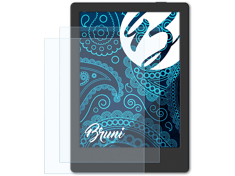BRUNI 2x glasklare Displayschutz(für Poke Lite) BOOX 4