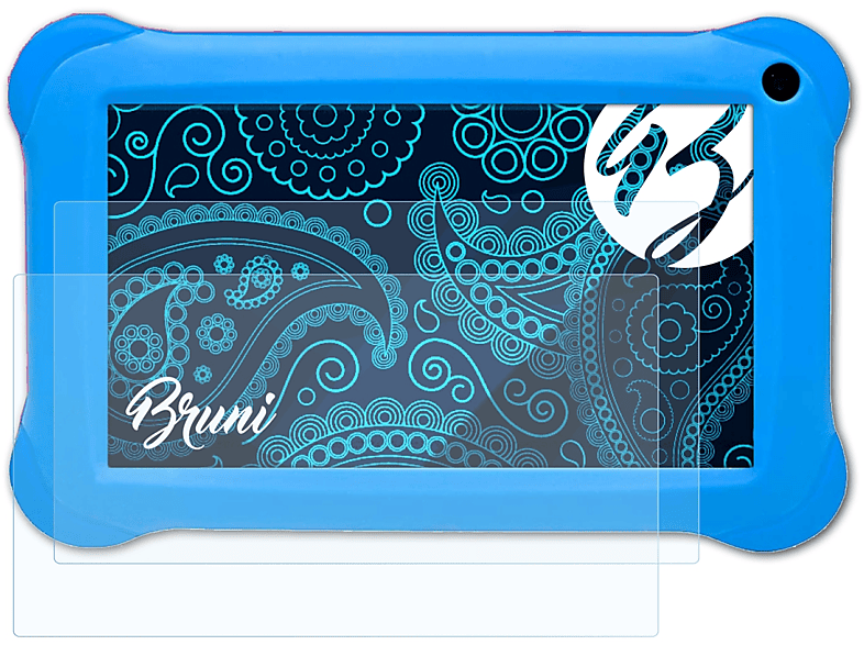 BRUNI 2x Denver glasklare Displayschutz(für TAQ-70353)