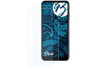 BRUNI 2x Basics-Clear Schutzfolie(für Nokia X100)