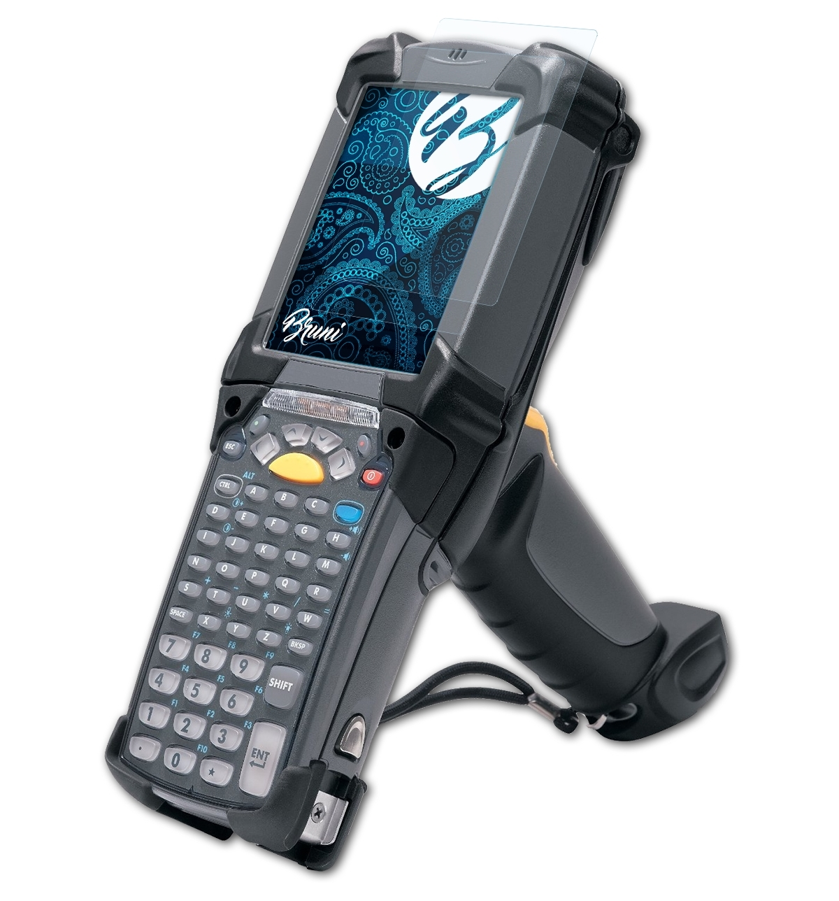 BRUNI 2x Basics-Clear Motorola Schutzfolie(für MC9090)