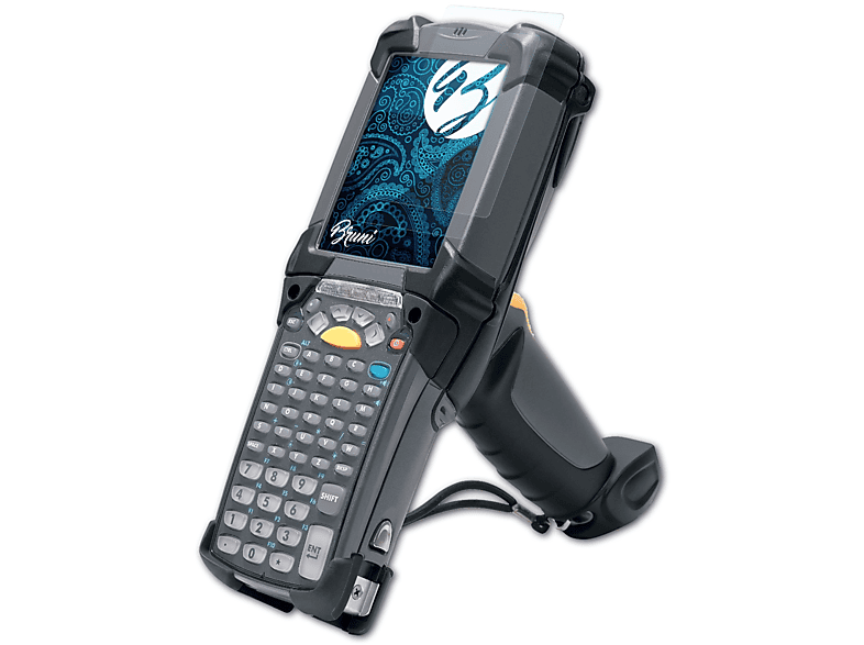 BRUNI 2x Basics-Clear Schutzfolie(für MC9090) Motorola