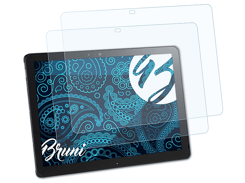 Bruni 2x Écran protecteur pour Fujitsu Stylistic Q702 Protecteur d'écran