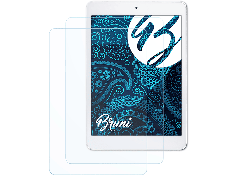 BRUNI 2x Basics-Clear Primo MSI Schutzfolie(für 81/81L)