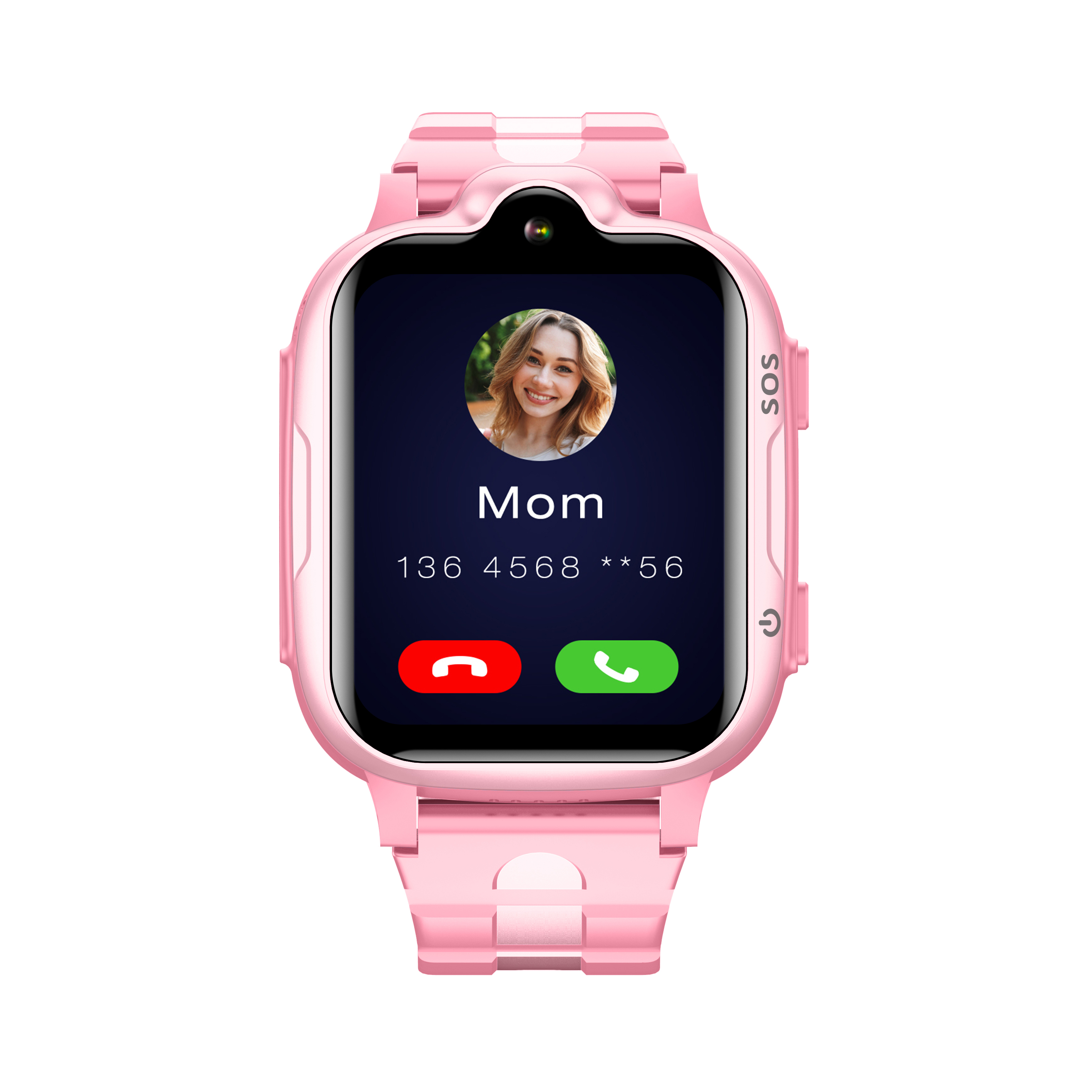 Smartwatch infantil DCU ADVANCE TECNOLOGIC 34159032, Talla única,  Plástico, Rosa