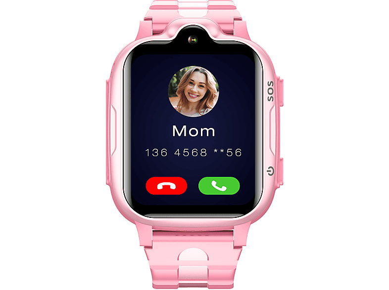 DCU Tecnologic Reloj Smartwatch para Niños con Vídeollamadas 4G y  Localización Negro