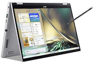 ACER Spin 3 Convertible | SP314-55N | Silber, Notebook mit 14 Zoll Display Touchscreen, Intel® Core™ i5 Prozessor, 16 GB RAM, 512 GB SSD, Iris Xe Graphics, silber