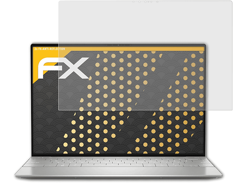 Displayschutz(für Dell FX-Antireflex 13 Plus) ATFOLIX 2x XPS