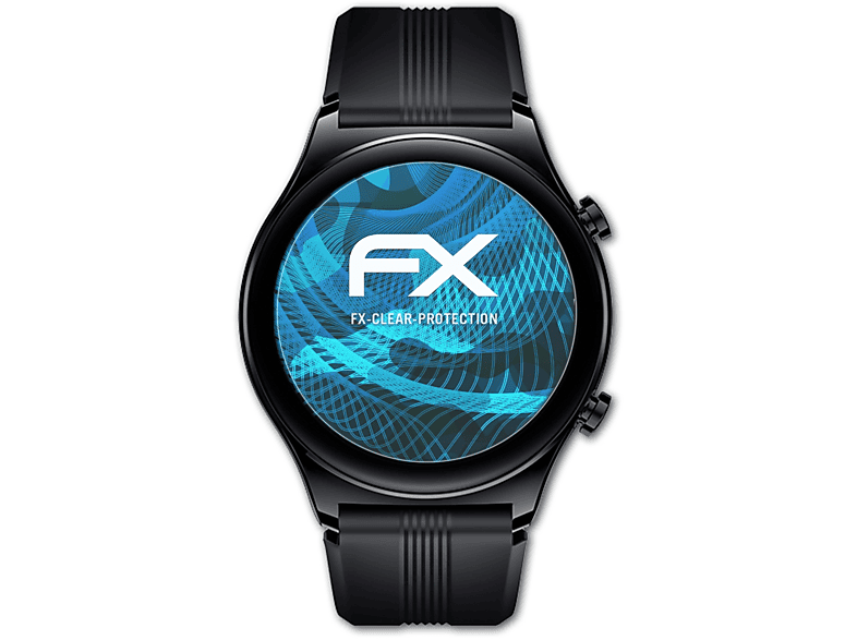 ATFOLIX 3x FX-Clear Displayschutz(für Honor Watch GS 3)