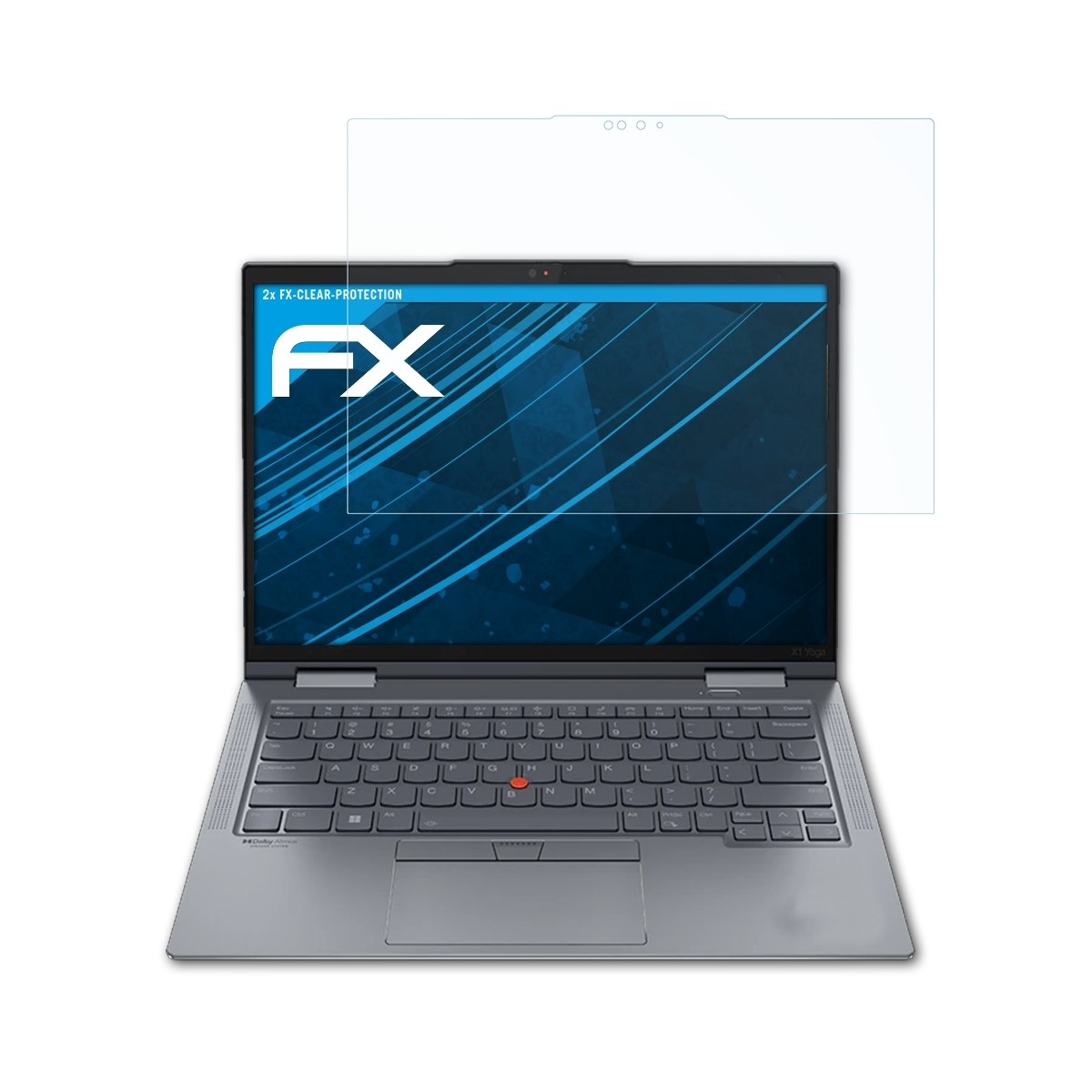 2022)) X1 FX-Clear ThinkPad ATFOLIX 2x Yoga Gen. Lenovo (7th Displayschutz(für