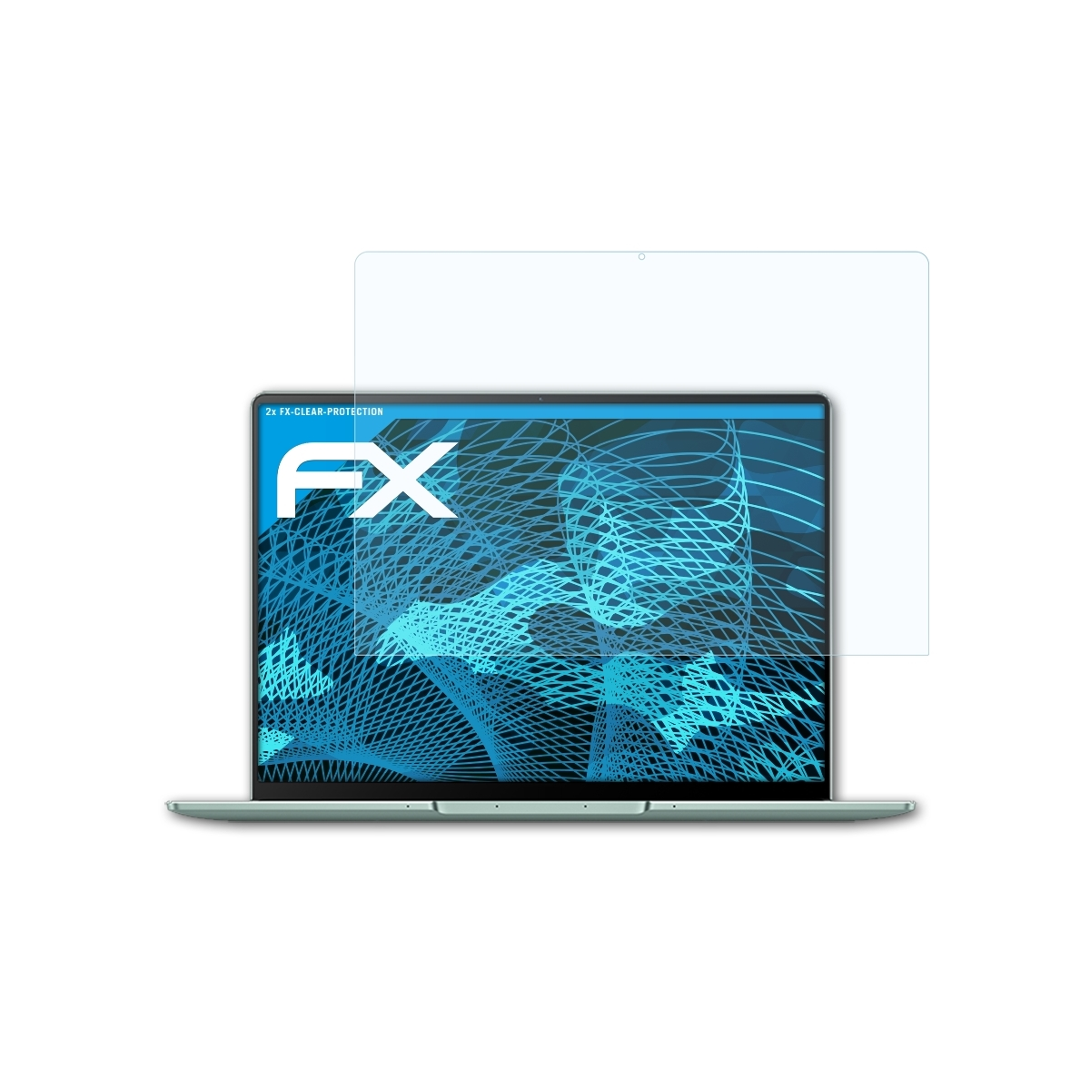 2x MateBook Huawei 13s) ATFOLIX FX-Clear Displayschutz(für