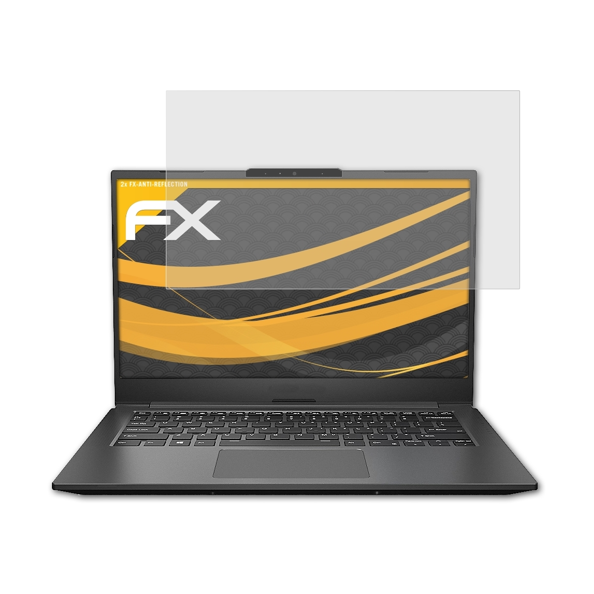 ATFOLIX 2x FX-Antireflex Displayschutz(für Gigabyte U4)