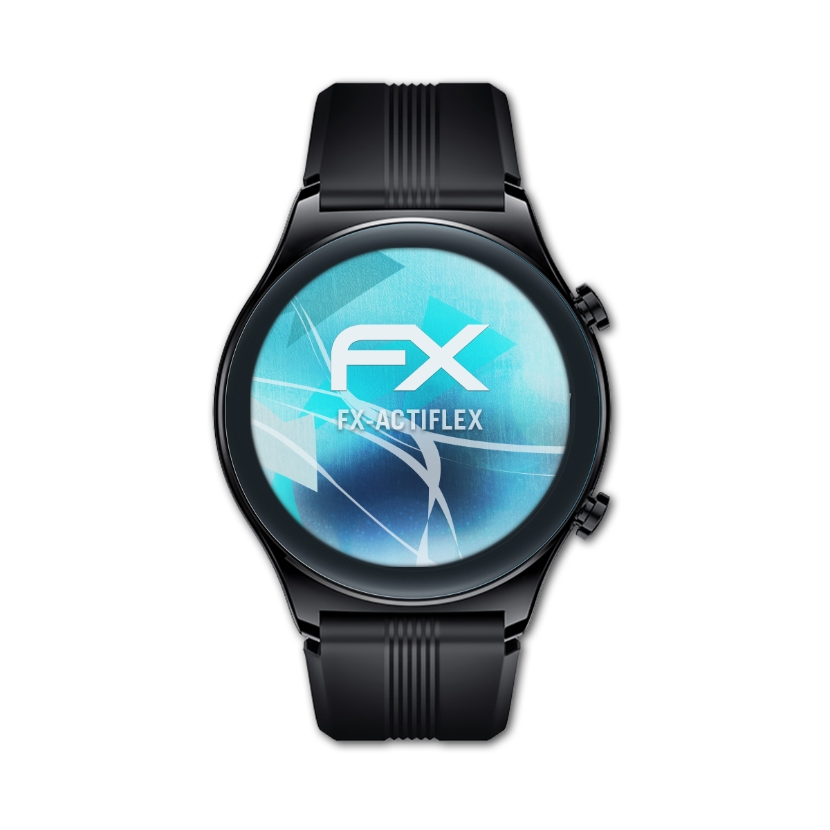 Honor GS 3) Displayschutz(für Watch ATFOLIX 3x FX-ActiFleX
