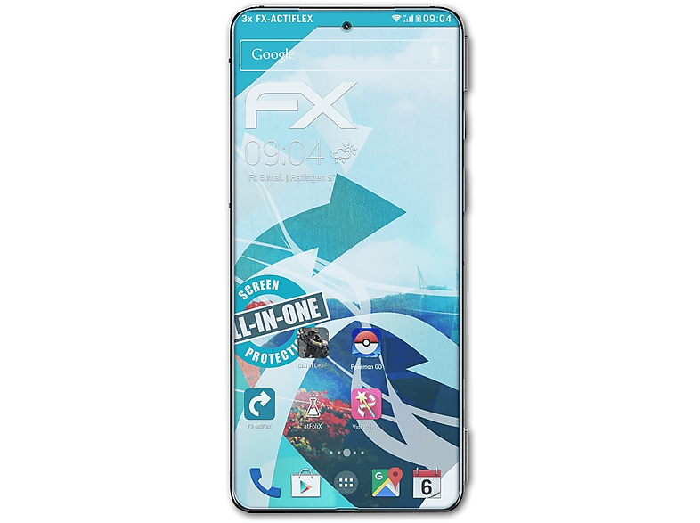 ATFOLIX 3x FX-ActiFleX Pro) Displayschutz(für 5 Black Xiaomi Shark