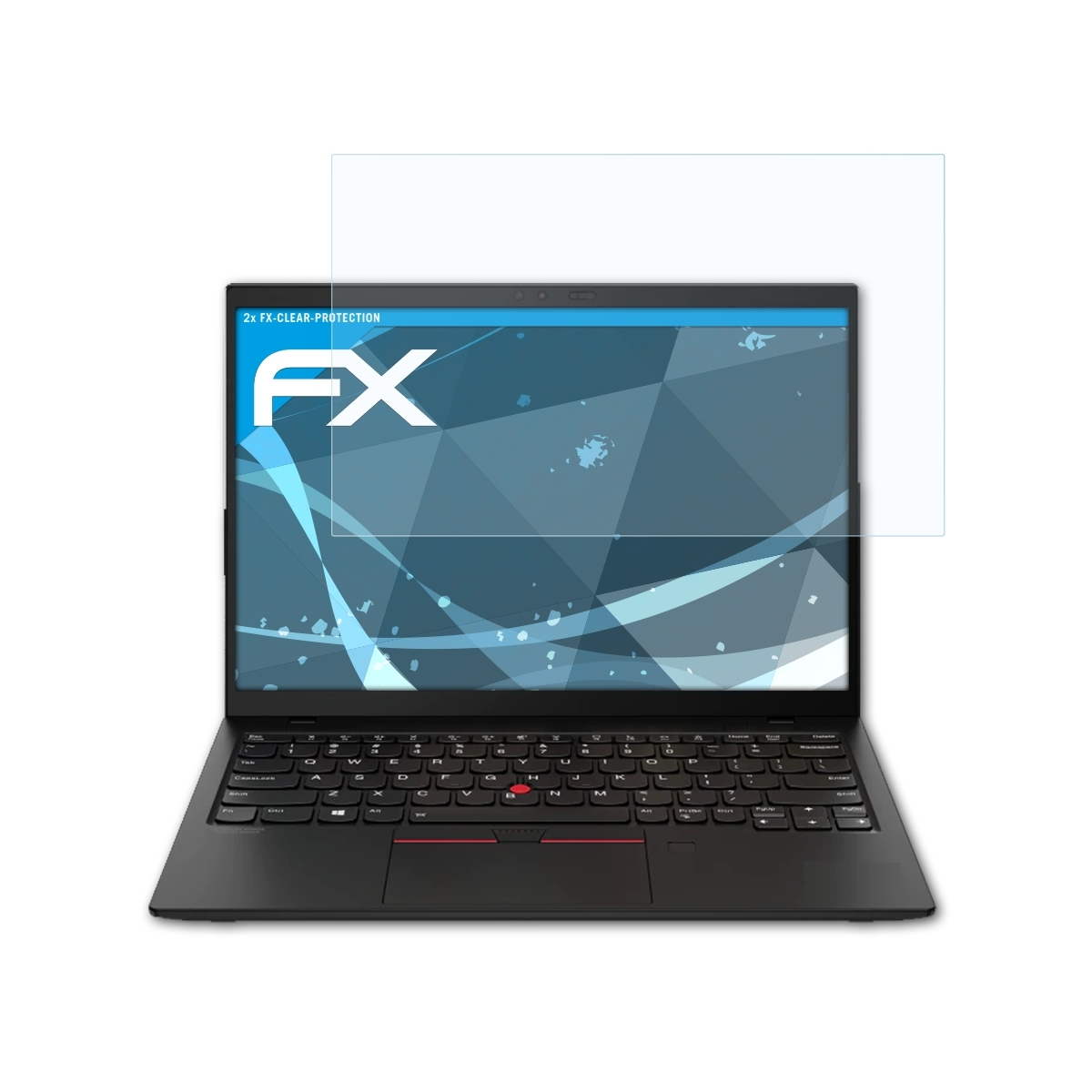 (Gen1)) 2x Lenovo ATFOLIX ThinkPad Displayschutz(für Nano FX-Clear X1