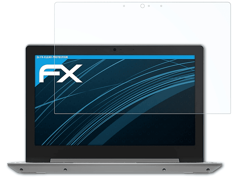 ATFOLIX 2x FX-Clear Displayschutz(für Lenovo IdeaPad 1 (11 Inch))