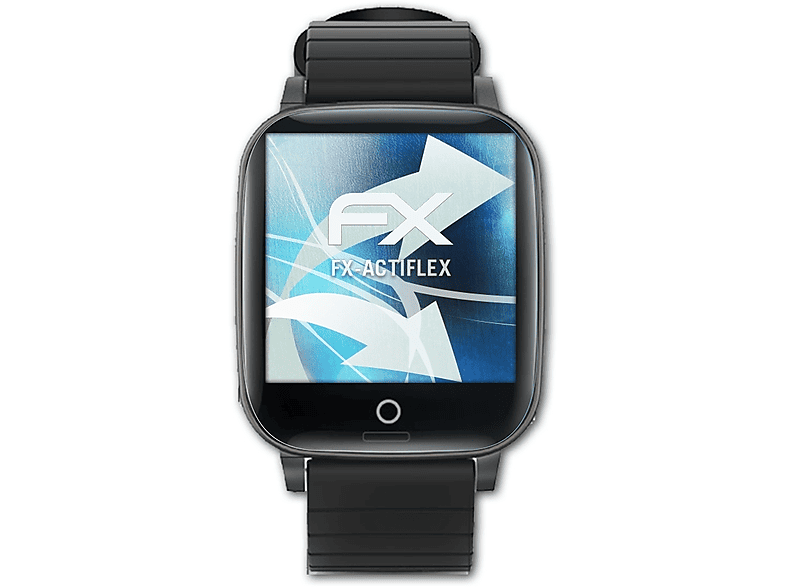 ATFOLIX 3x FX-ActiFleX Displayschutz(für BlitzWolf BW-HL1T) | Smartwatch Schutzfolien & Gläser
