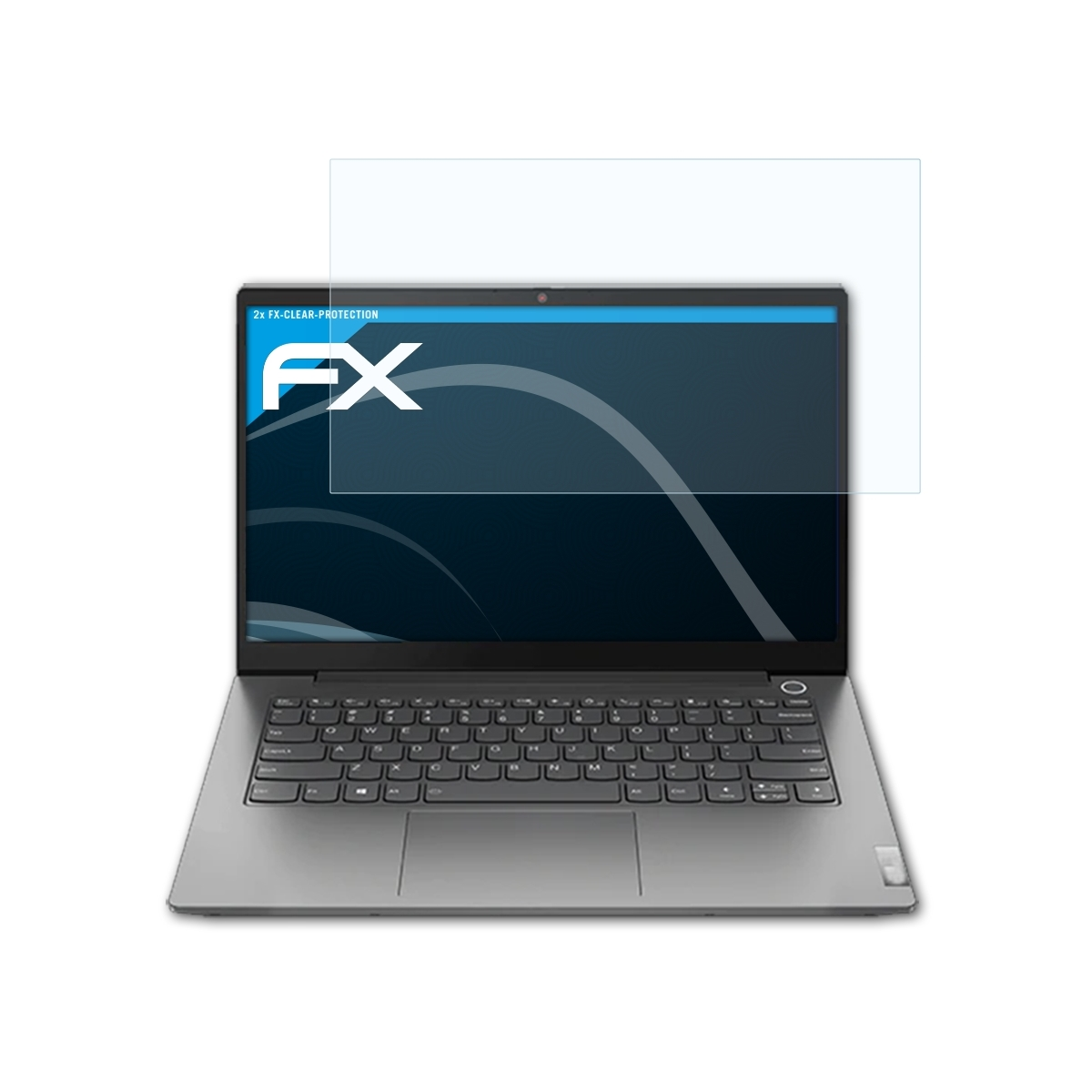 ATFOLIX 2x FX-Clear Displayschutz(für (Gen ThinkBook 3)) Lenovo 14
